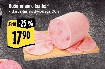 Dušená euro šunka