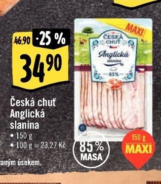 Česká chuť Anglická slanina