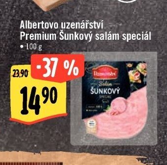Albertovo uzenářství Premium Šunkový salám speciál