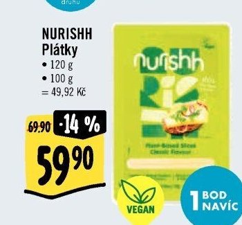 Nurishh Plátky