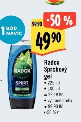 Radox sprchový gel