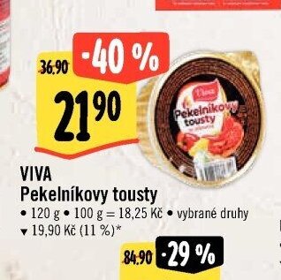 VIVA Pekelníkovy tousty