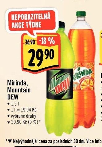 Mirinda, Mountain DEW