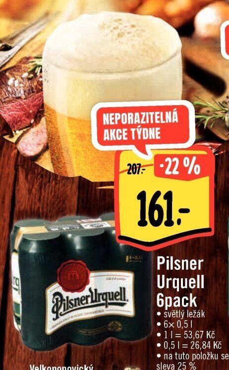 Pilsner Urquell 6pack