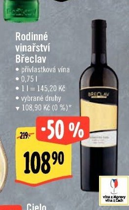 Rodinné vinařství Břeclav