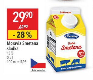 Moravia Smetana sladká