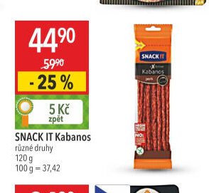 SNACK IT Kabanos