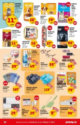 akční leták Penny Market 31.8.2023-6.9.2023