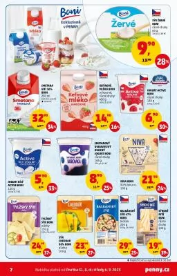 akční leták Penny Market 31.8.2023-6.9.2023