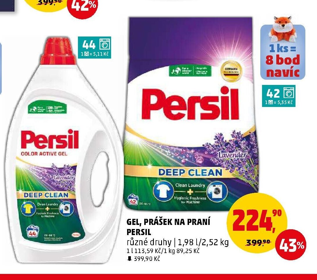 GEL, PRÁŠEK NA PRANÍ PERSIL