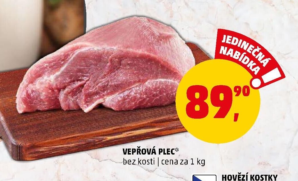 Vepřová plec bez kosti