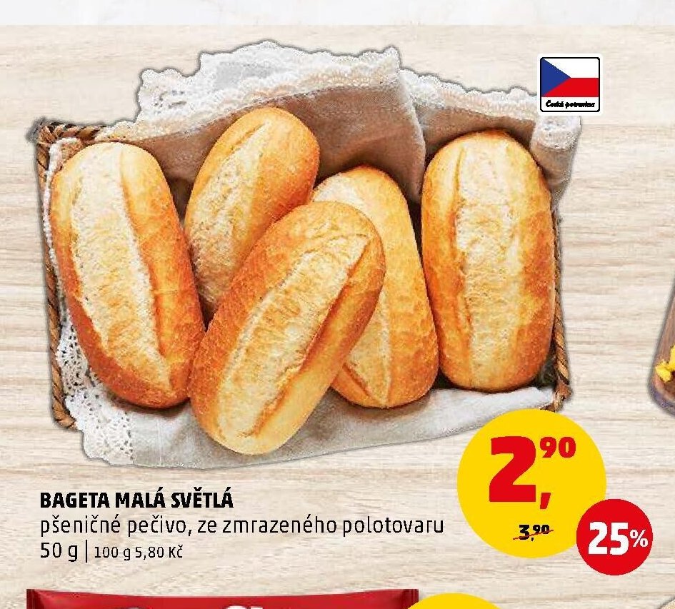 Bageta malá světlá