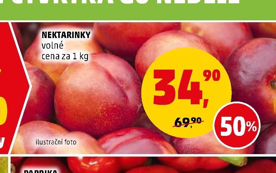 NEKTARINKY volné