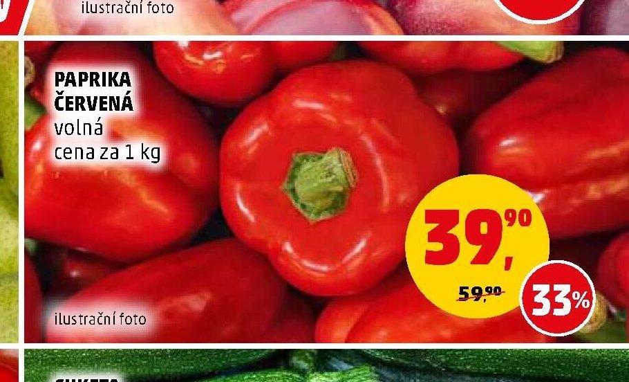 PAPRIKA ČERVENÁ volná