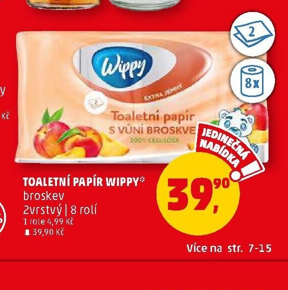 Toaletní papír Wippy