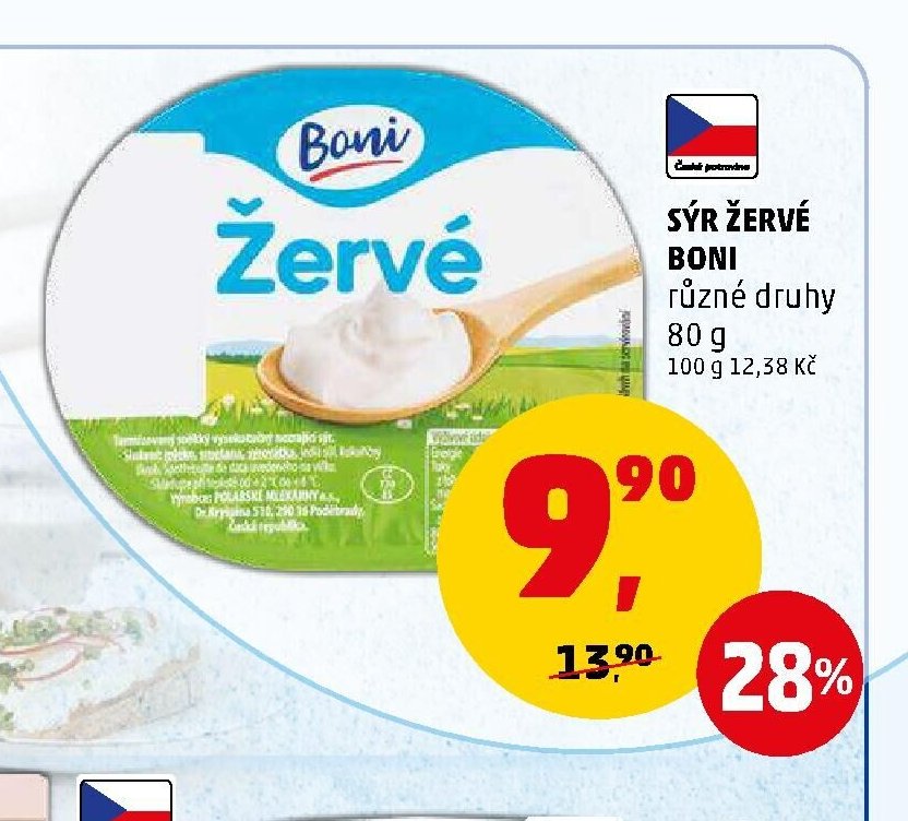Sýr žervé Boni