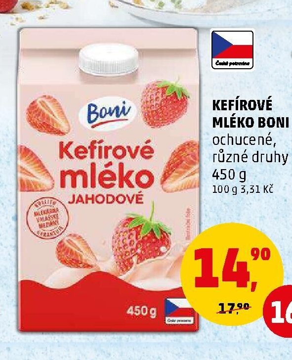 Kefírové mléko Boni