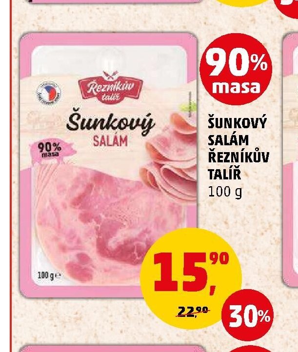 Šunkový salám Řezníkův talíř