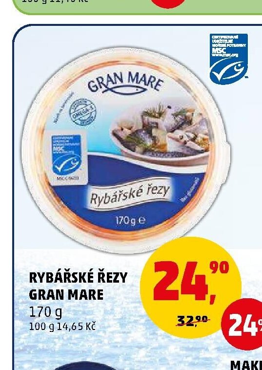 Rybářské řezy Gran Mare