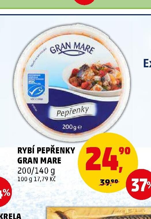 Rybí pepřenky Gran Mare
