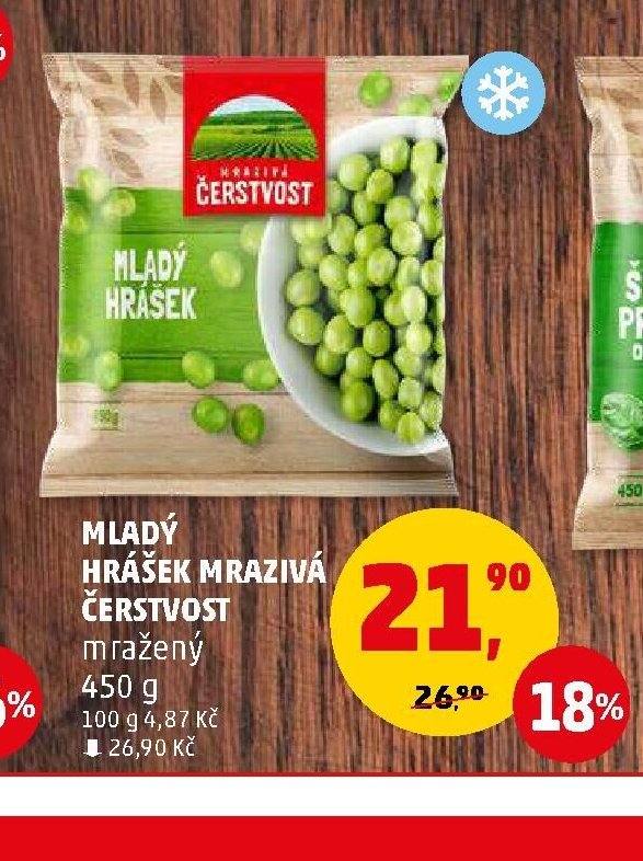 MLADÝ HRÁŠEK MRAZIVÁ ČERSTVOST