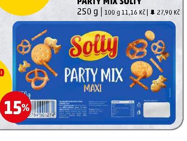 PARTY MIX SOLTY 250 g