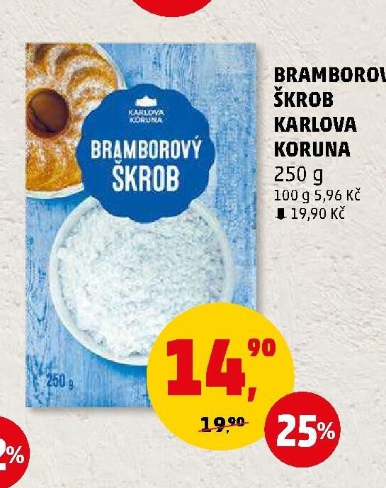 BRAMBOROVÝ ŠKROB KARLOVA KORUNA