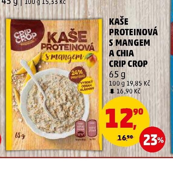 KAŠE PROTEINOVÁ S MANGEM CRIP CROP