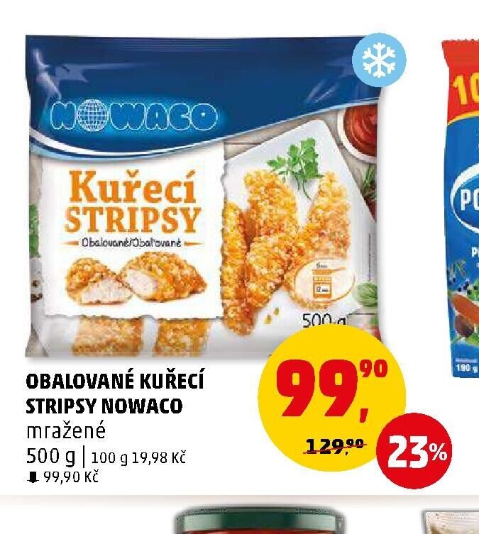 OBALOVANÉ KUŘECÍ STRIPSY NOWACO