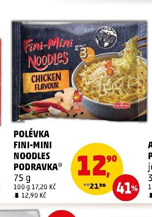 POLÉVKA FINI-MINI NOODLES PODRAVKA