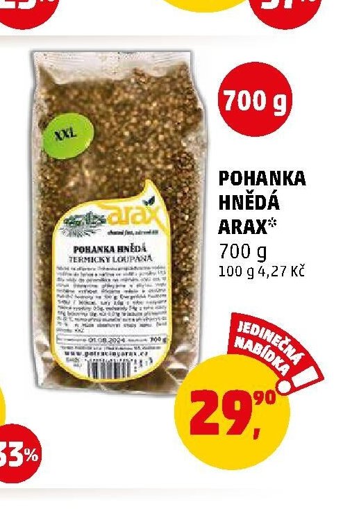 POHANKA HNĚDÁ ARAX