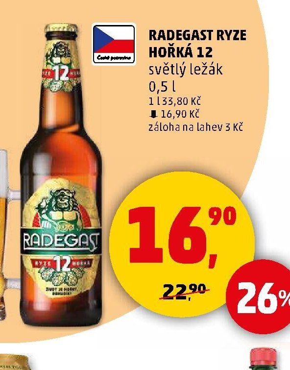 Radegast Ryze hořká 12