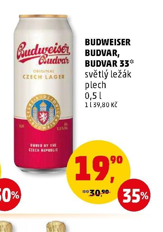 Budweiser Budvar, Budvar 33