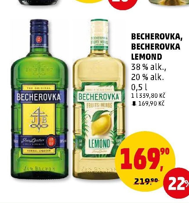Becherovka, Becherovka Lemond