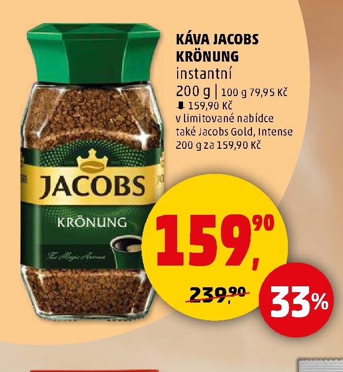 KÁVA JACOBS KRÖNUNG instantní