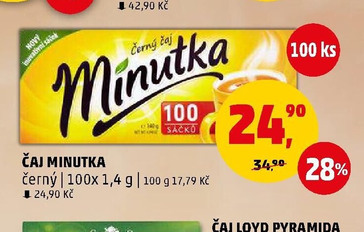 ČAJ MINUTKA černý