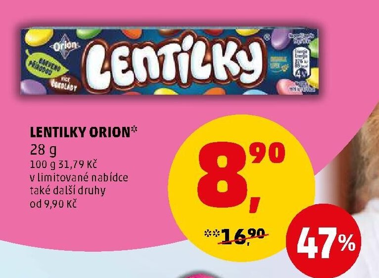 Lentilky Orion