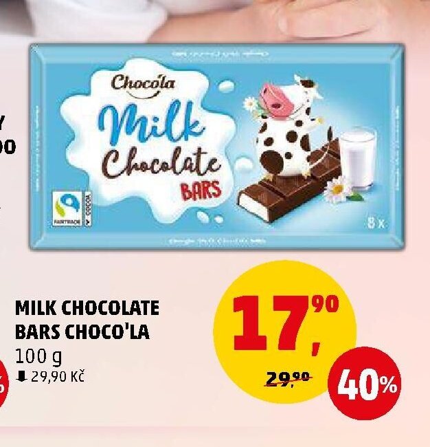 Milk Chocolate Bars Choco'la