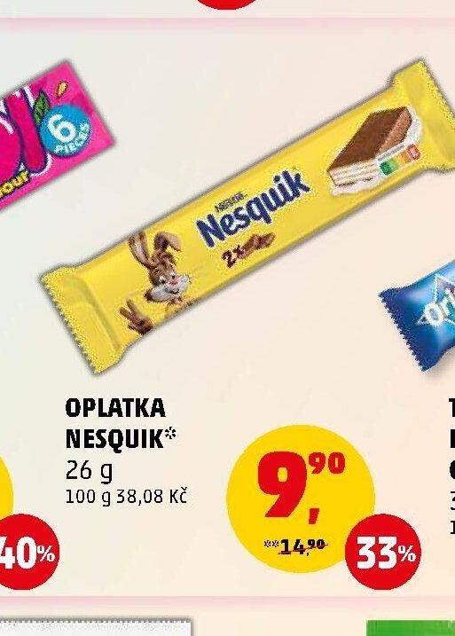 Oplatka Nesquik