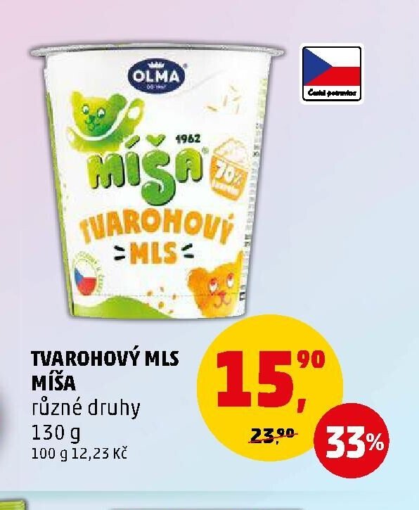 Tvarohový mls Míša