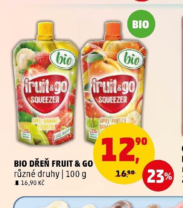Bio dřeň Fruit & Go