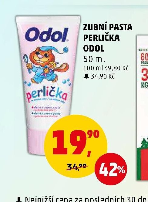 Zubní pasta Perlička Odol