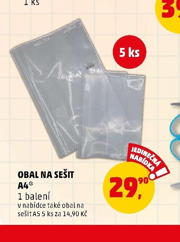 Obal na sešit A4