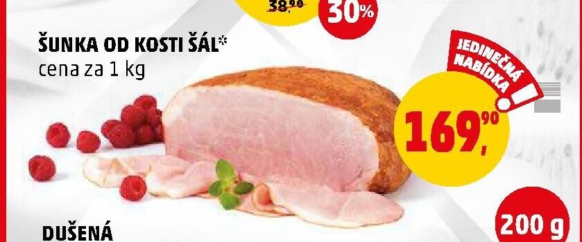 Šunka od kosti šál