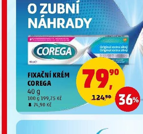 Fixační krém Corega