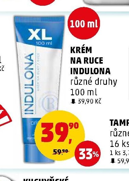 KRÉM NA RUCE INDULONA