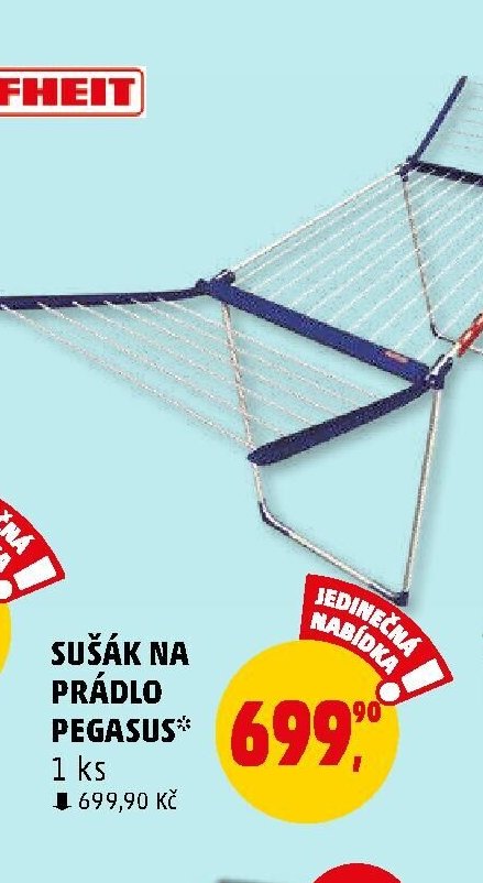 Sušák na prádlo Pegasus