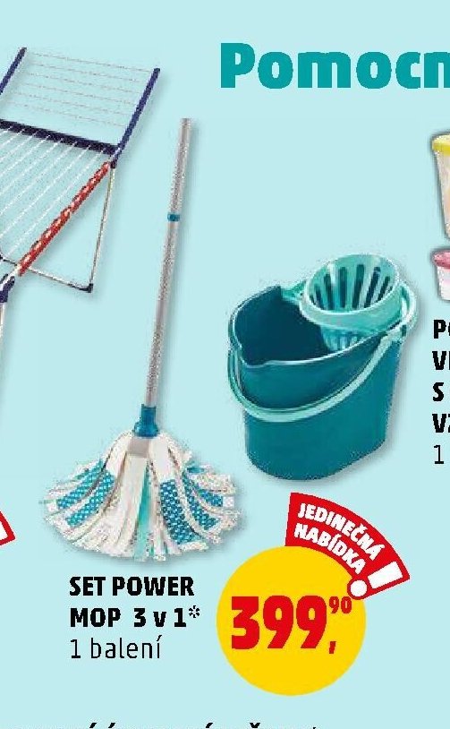 Set Power Mop 3 v 1