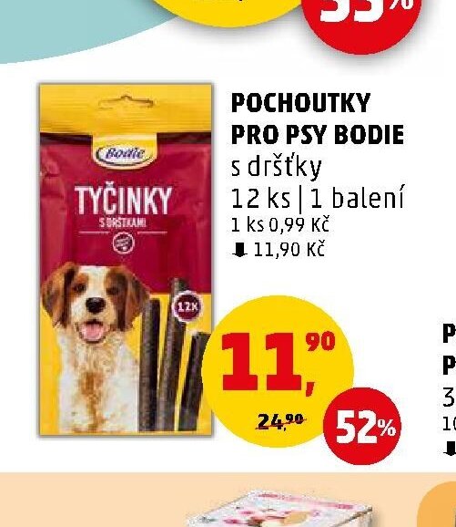 Pochoutky pro psy Bodie