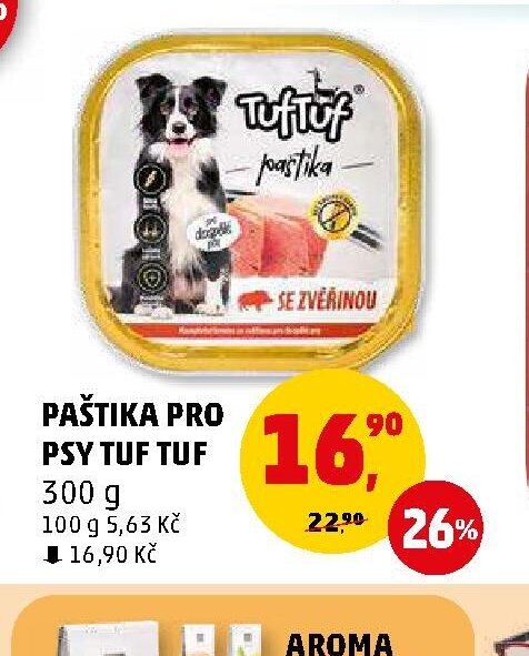 Paštika pro psy Tuf Tuf